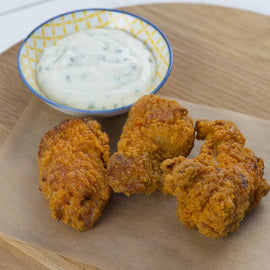 Hot & Spicy Battered Chicken Wings x 4 - cheatah-pizza