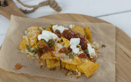 Cheesy Nachos - cheatah-pizza