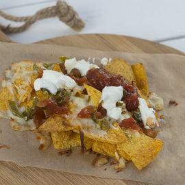 Cheesy Nachos - cheatah-pizza