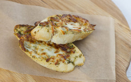 Cheesy Garlic Bread - cheatah-pizza