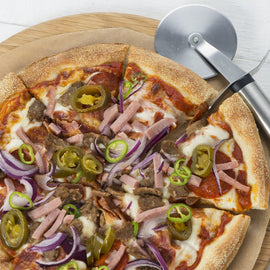 Spicy Meat Feast - cheatah-pizza