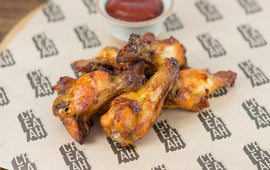 BBQ Chicken Wings - cheatah-pizza