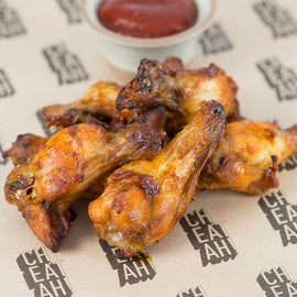 BBQ Chicken Wings - cheatah-pizza