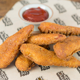 Southern Fried Chicken Strippers - cheatah-pizza