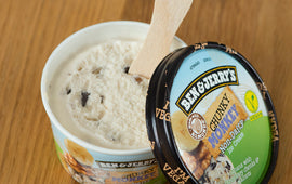 Ben & Jerry's VEGAN Chunky Monkey Ice Cream 100ml - cheatah-pizza