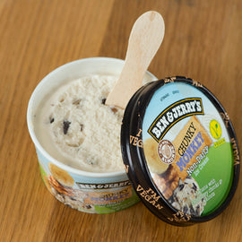 Ben & Jerry's VEGAN Chunky Monkey Ice Cream 100ml - cheatah-pizza