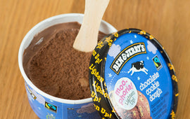 Ben & Jerry's Moo-Phoria! Light Chocolate Cookie Dough Ice Cream 100ml - cheatah-pizza