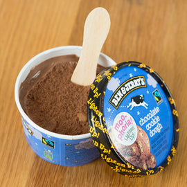Ben & Jerry's Moo-Phoria! Light Chocolate Cookie Dough Ice Cream 100ml - cheatah-pizza