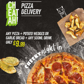 The cheeky night in (Deal for 1) - cheatah-pizza