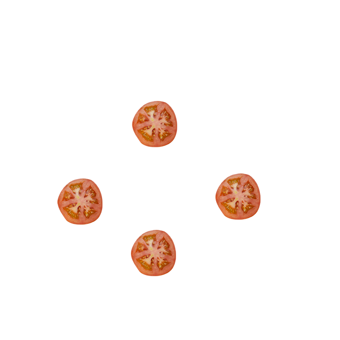 Tomato Slices - cheatah-pizza